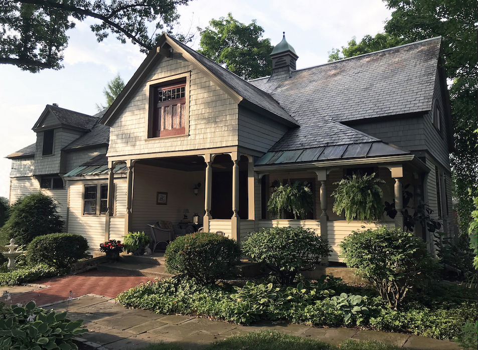 Completed renovation of1886 Carriage House.